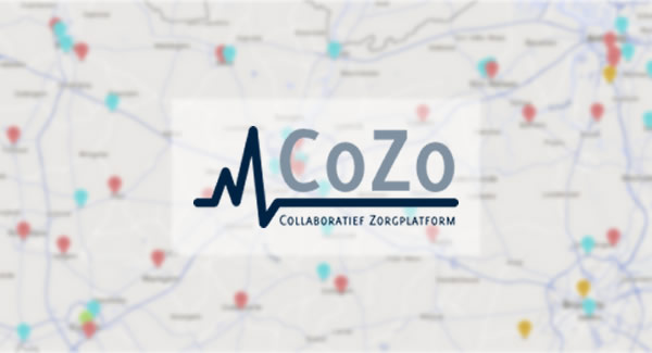 Screenshot Collaboratief Zorgplatform (CoZo)